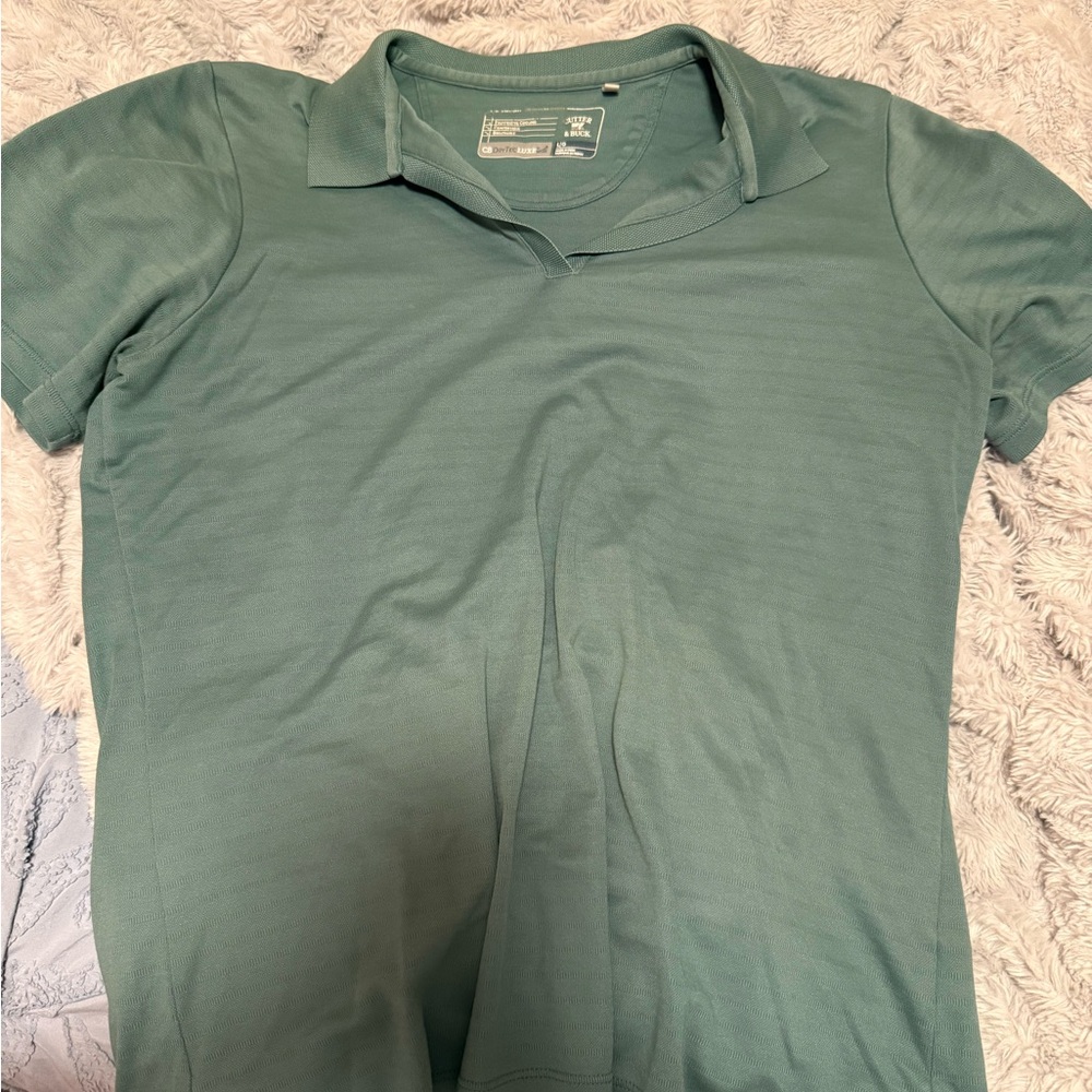 Cutter & Buck Teal Polo Shirt